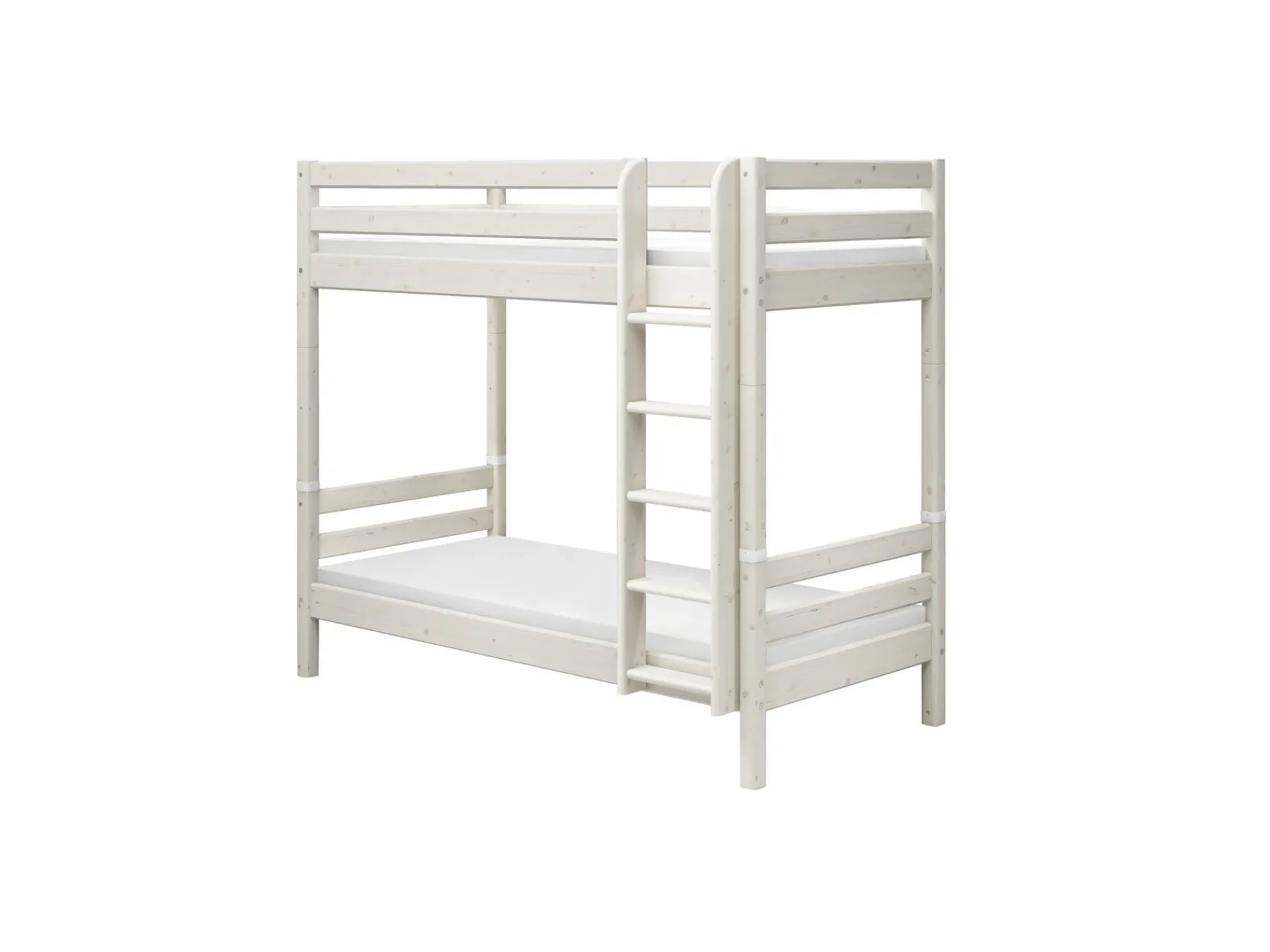 FLEXA Bunk bed w. extra height and straight ladder* Bunk Beds