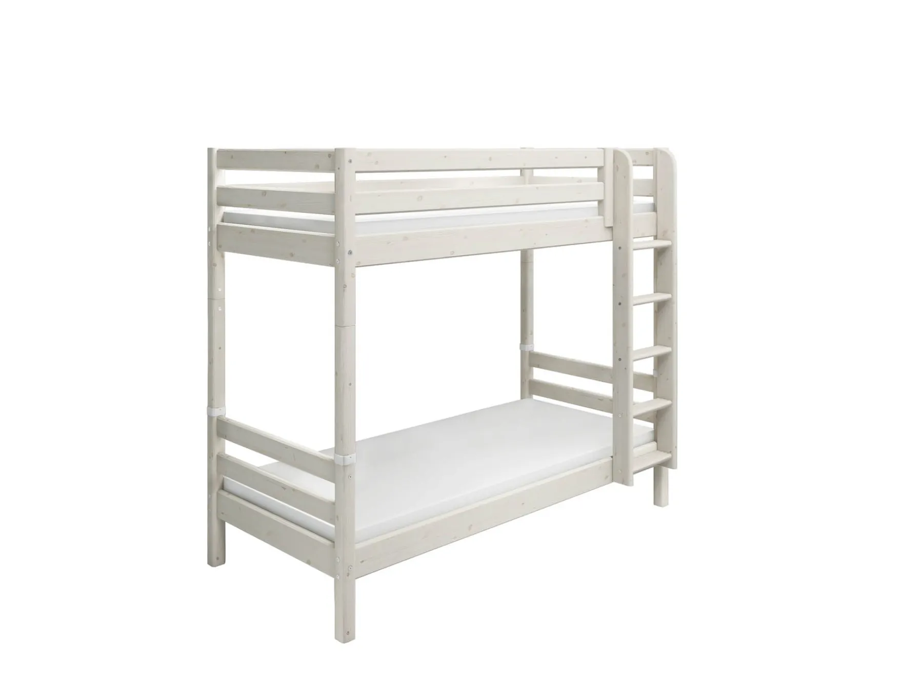 FLEXA Bunk bed w. extra height and straight ladder* Bunk Beds