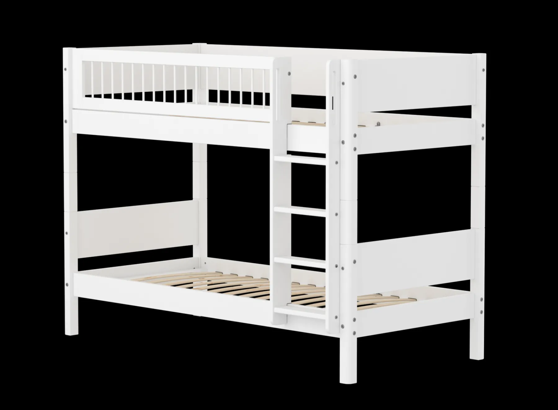 FLEXA Bunk bed w. straight ladder* Bunk Beds