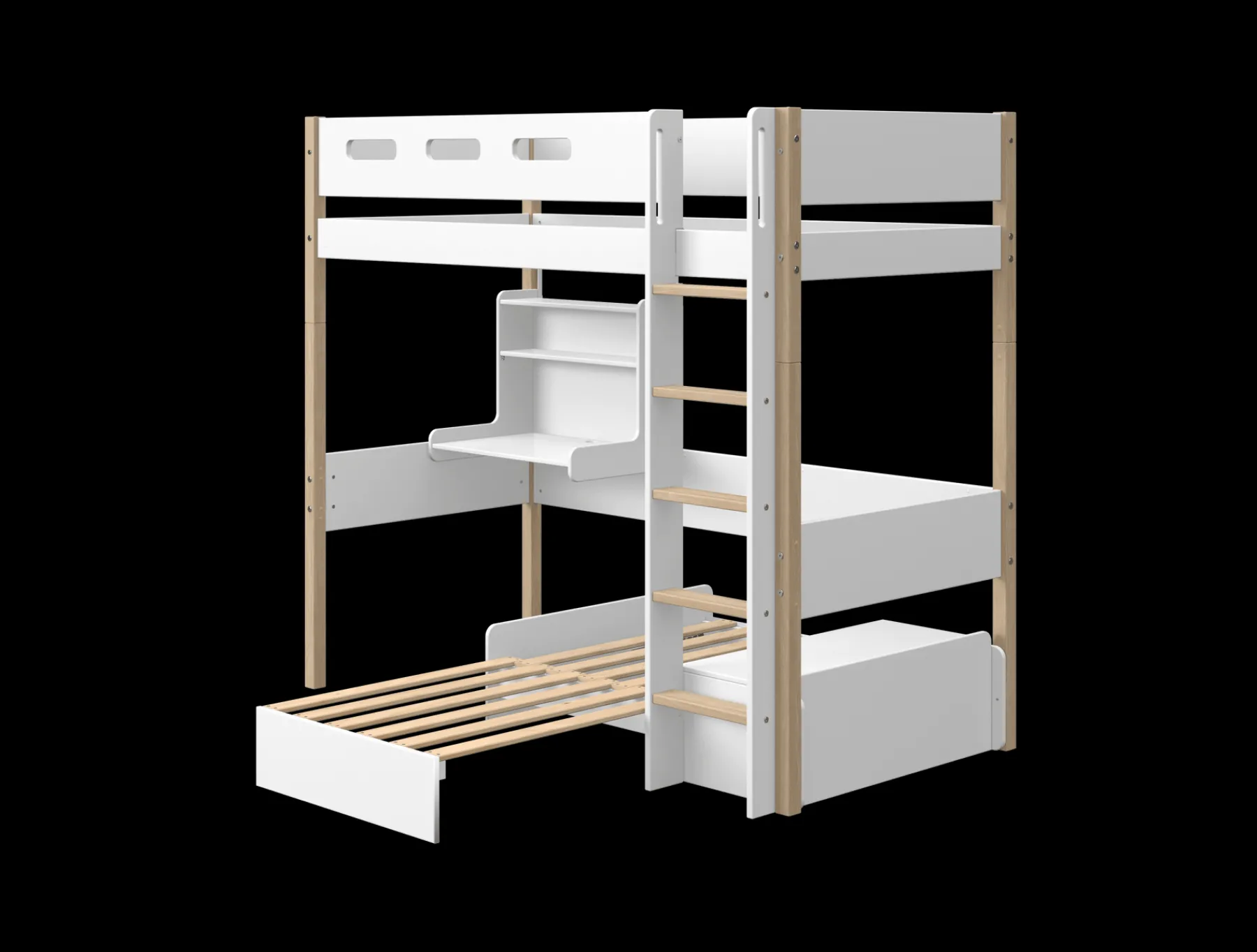 FLEXA Casa high bed* Beds With Desk | Beds With Pull-Out Bed