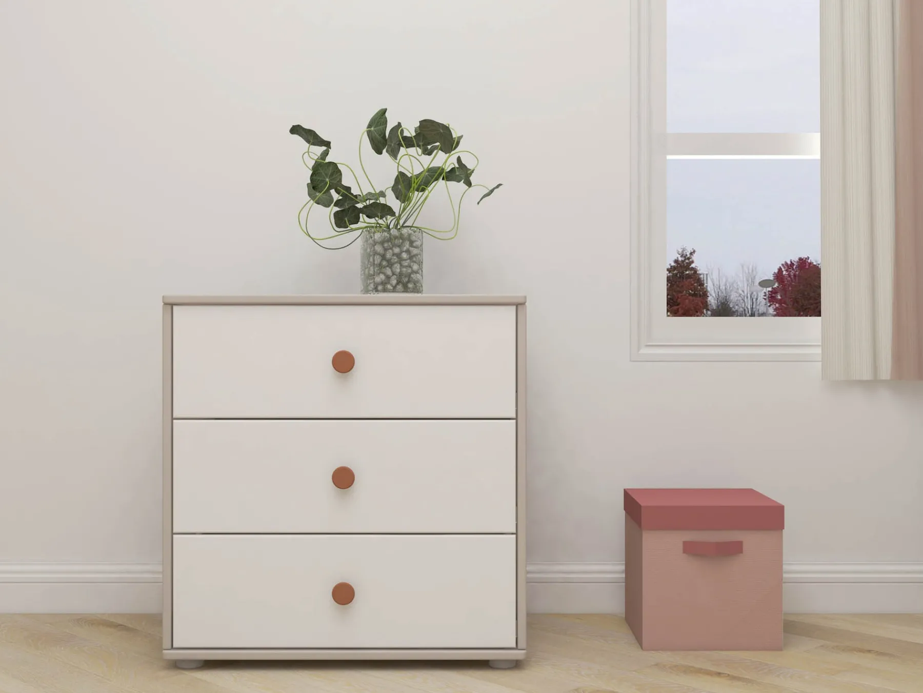 FLEXA Chest with 3 drawers* Chests