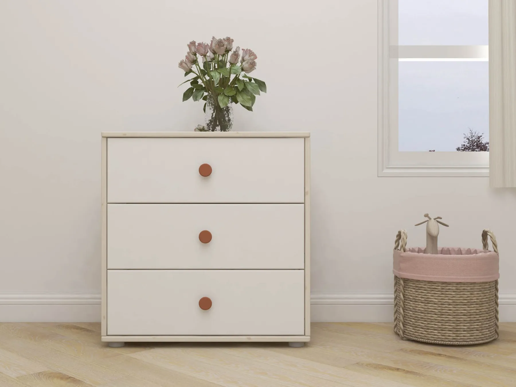 FLEXA Chest with 3 drawers* Chests