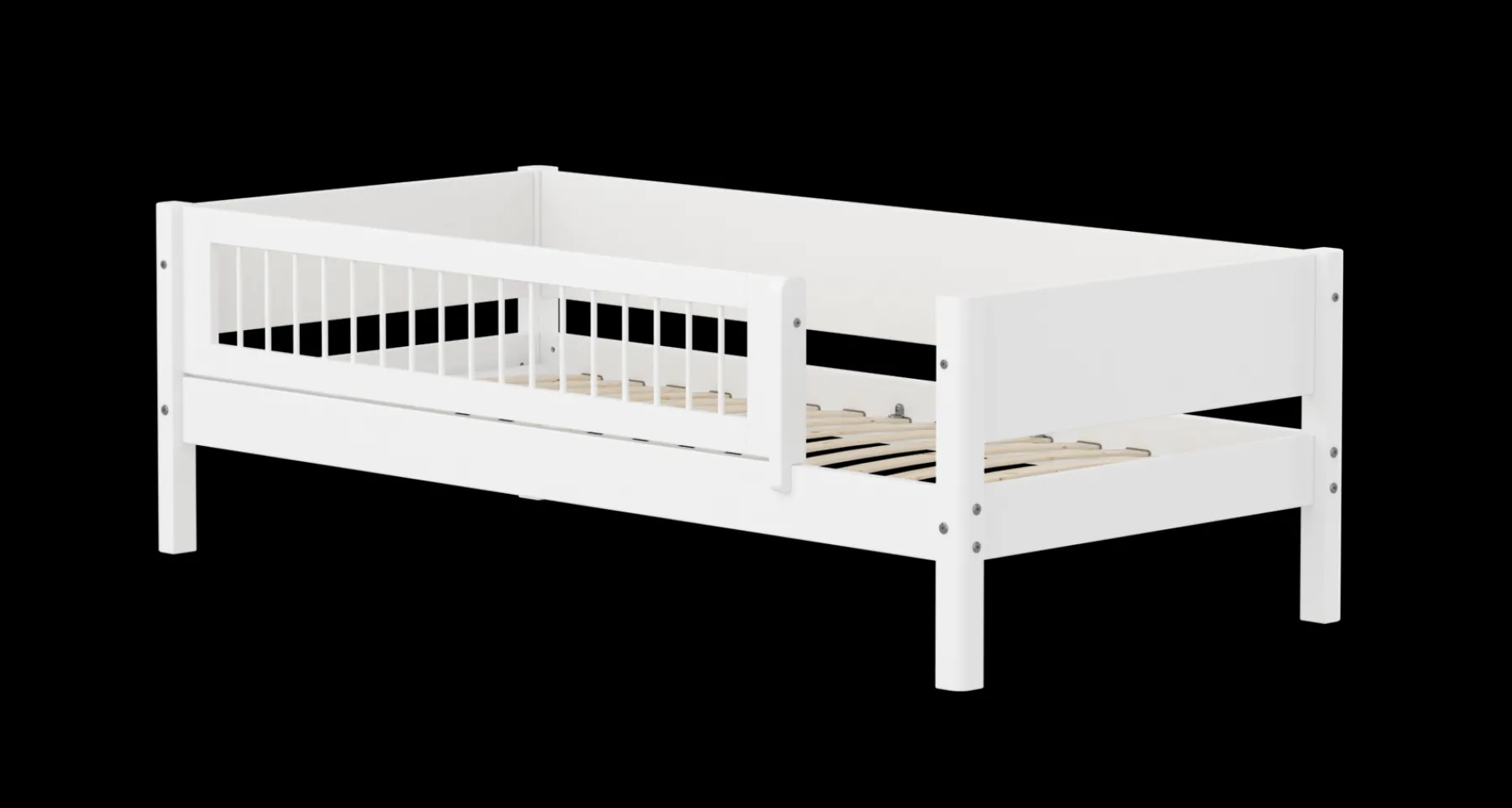 FLEXA Daybed with safety rail* Single Beds