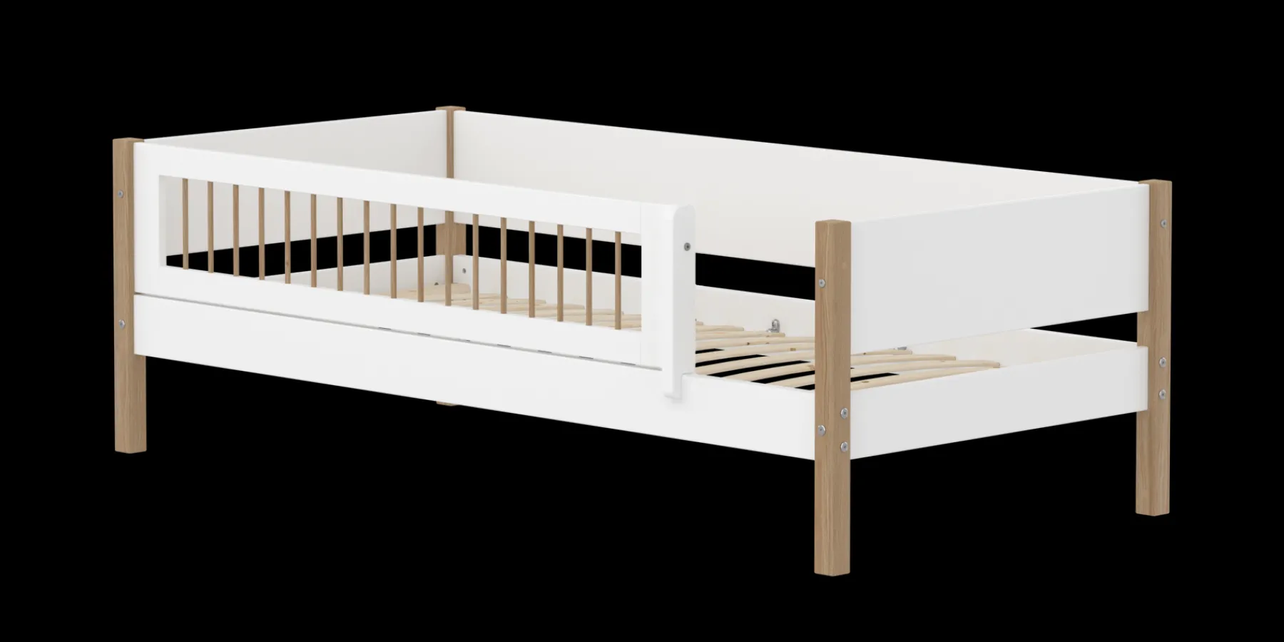 FLEXA Daybed with safety rail* Single Beds