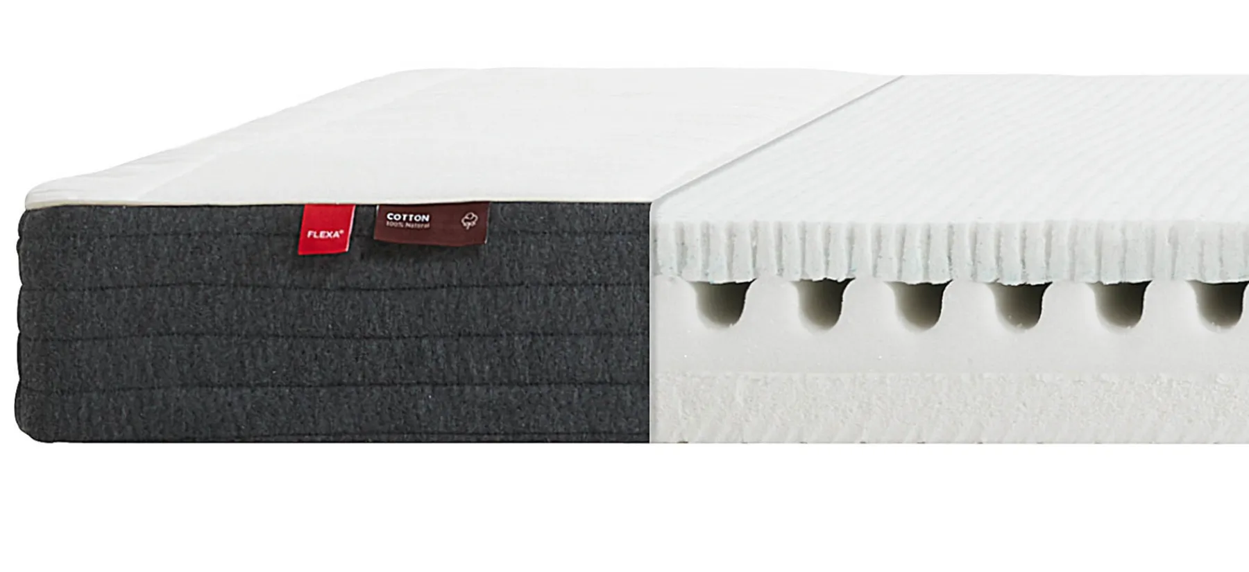 FLEXA mattress, 200X120 cotton cover* Mattresses