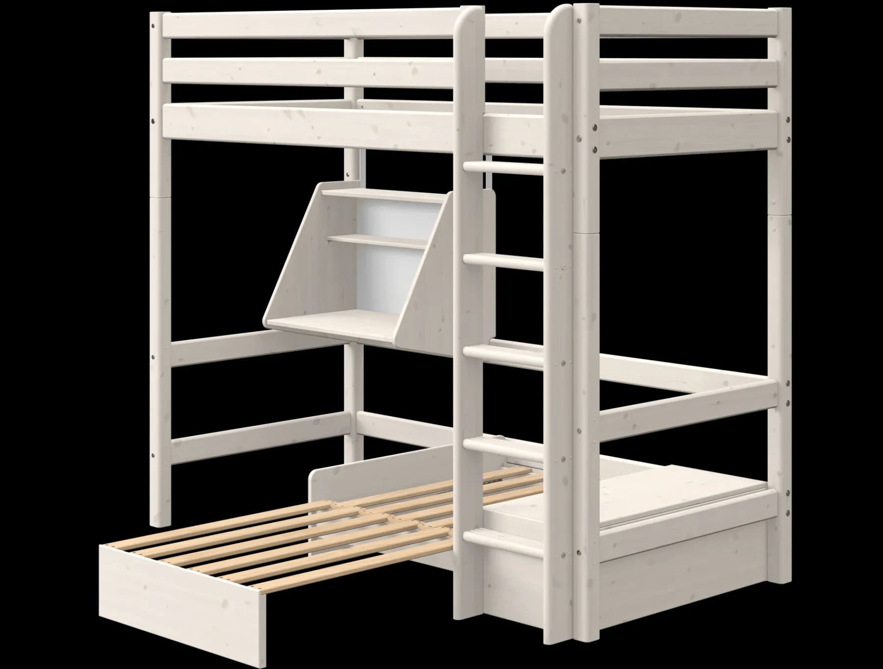 FLEXA High bed with casa module* Beds With Desk | Beds With Pull-Out Bed