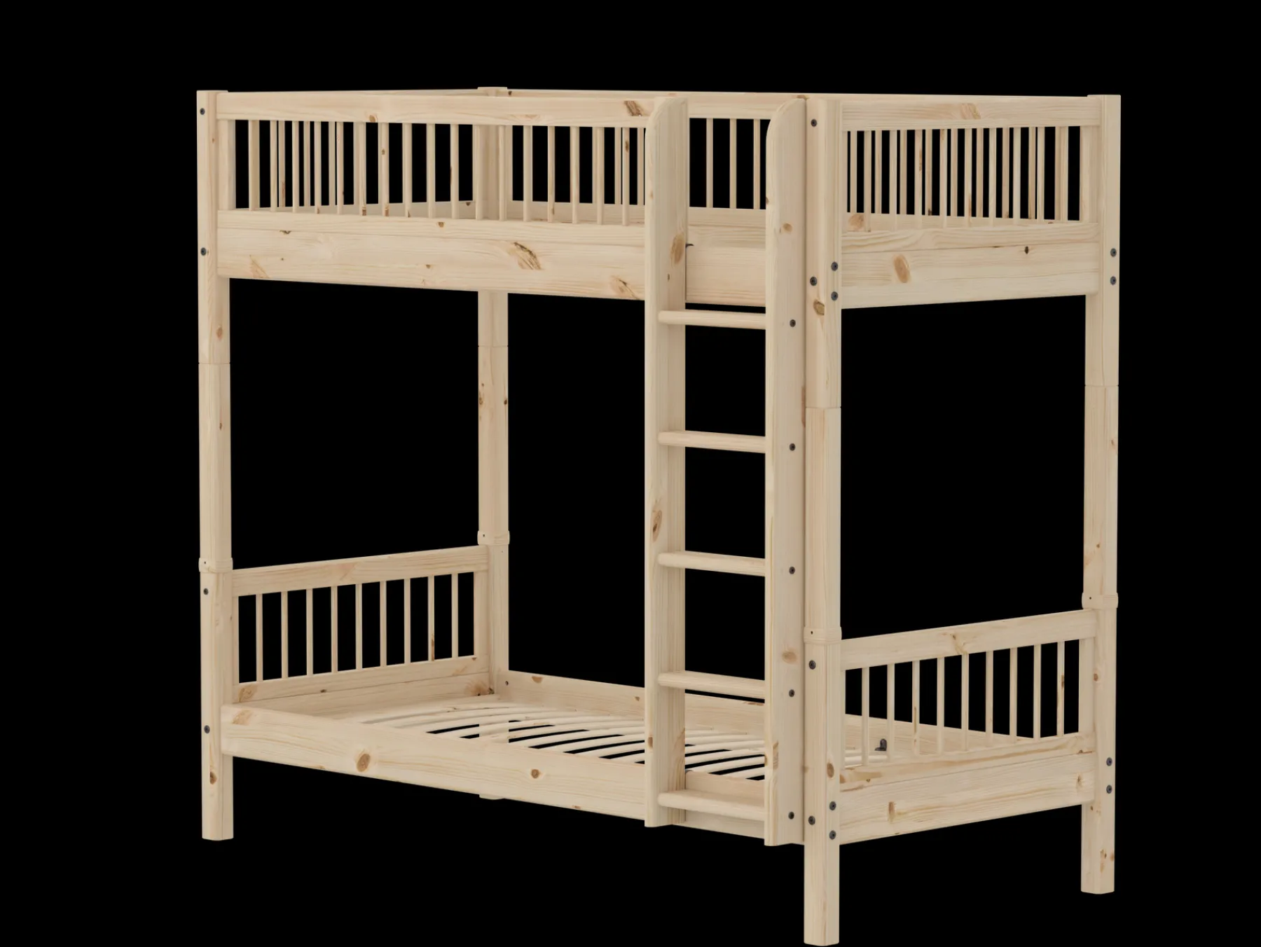 FLEXA High bunk bed w. straight ladder* Bunk Beds