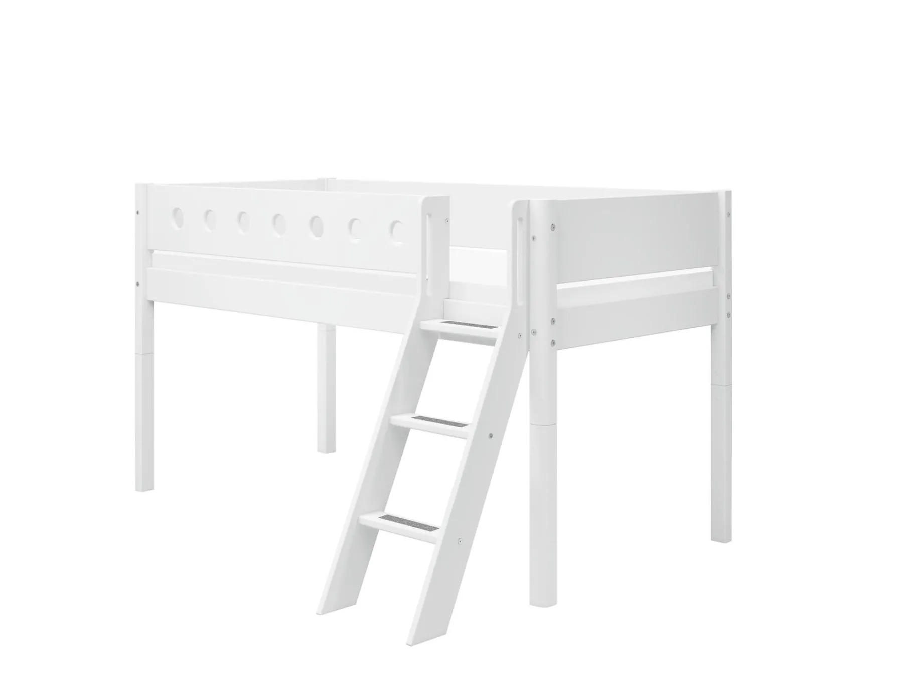 FLEXA Mid-high bed w. slanting ladder* Mid High Beds