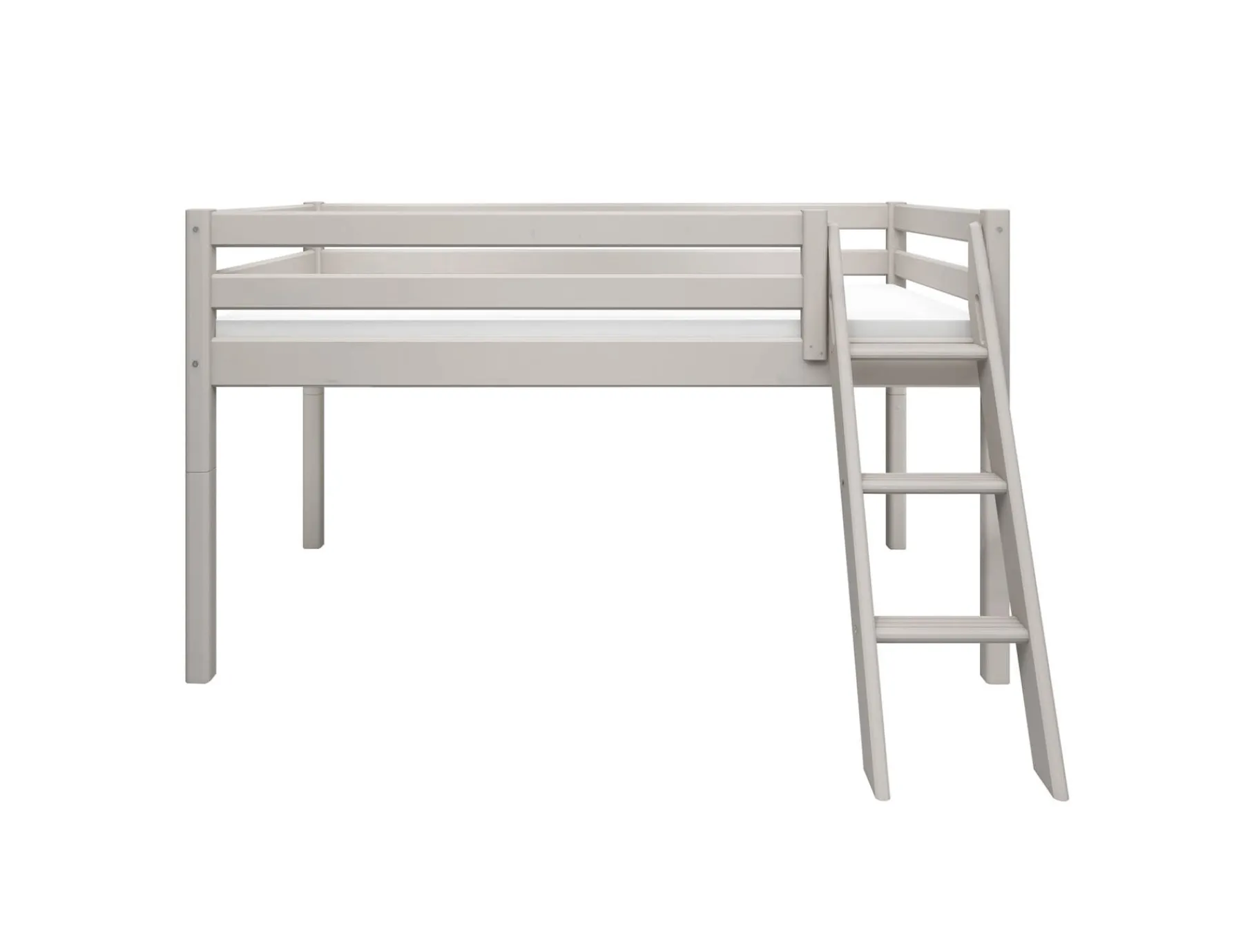 FLEXA Mid-high bed w. slanting ladder* Mid High Beds