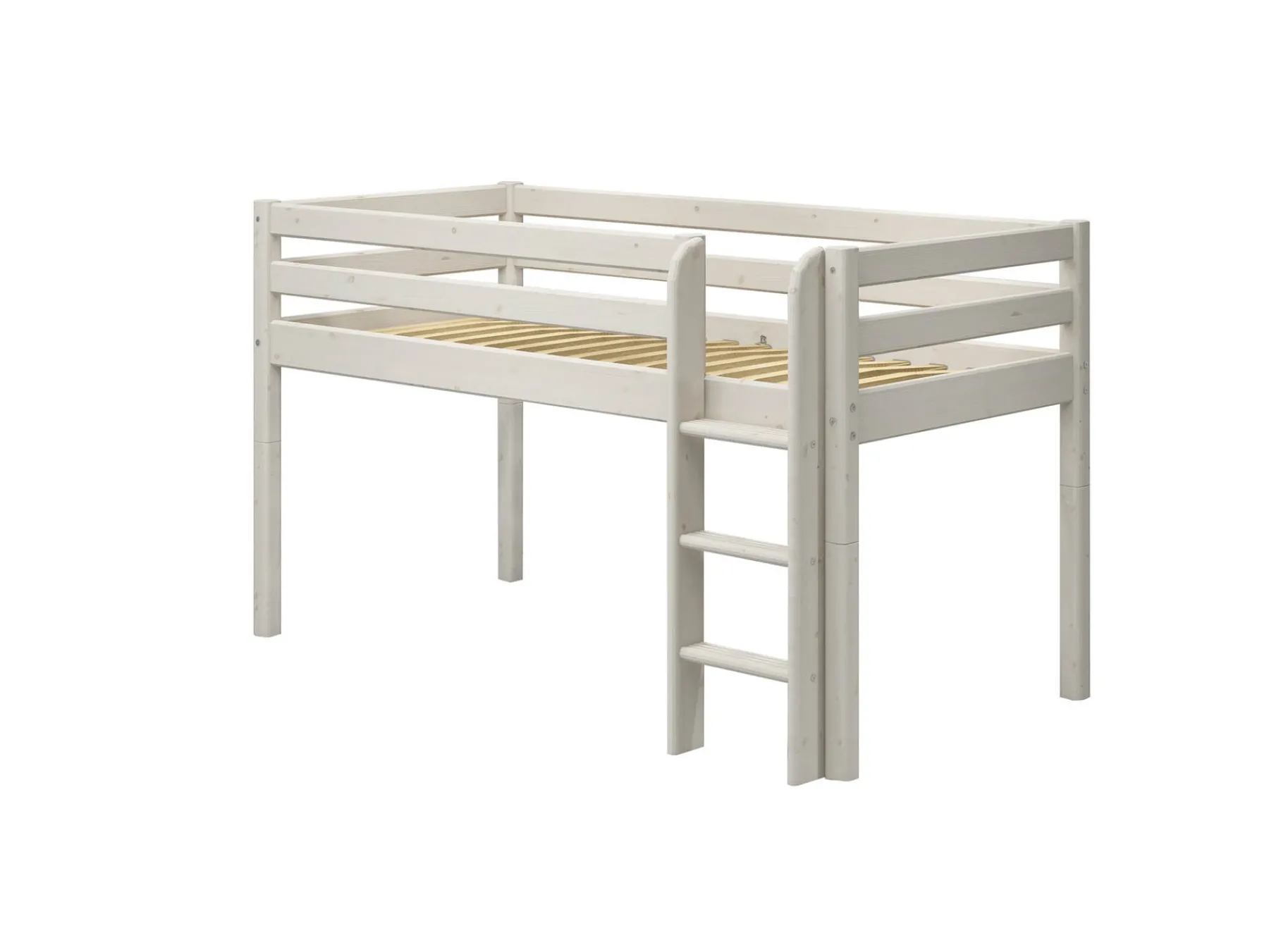 FLEXA Mid-high bed w. straight ladder* Mid High Beds