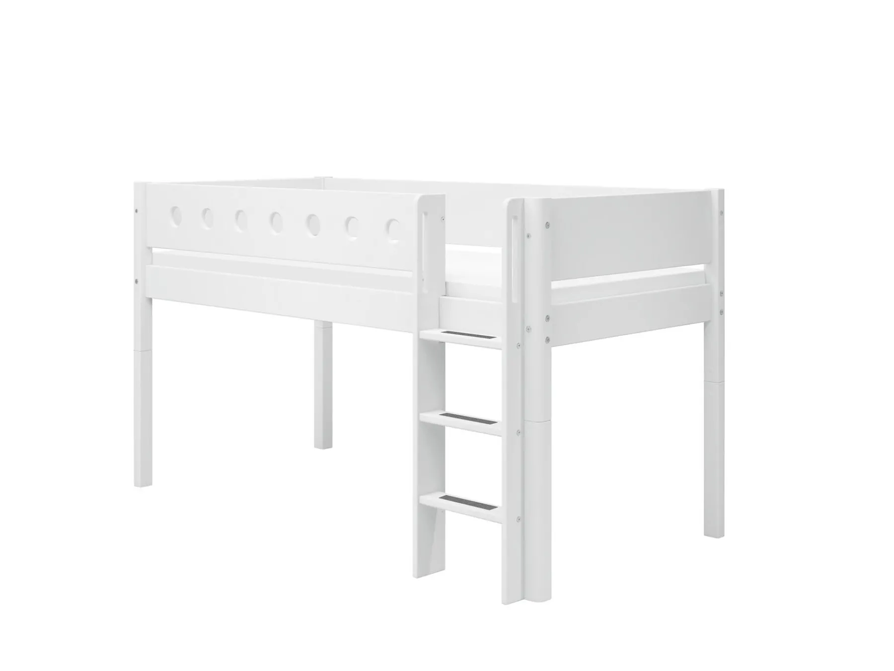 FLEXA Mid-high bed w. straight ladder* Mid High Beds