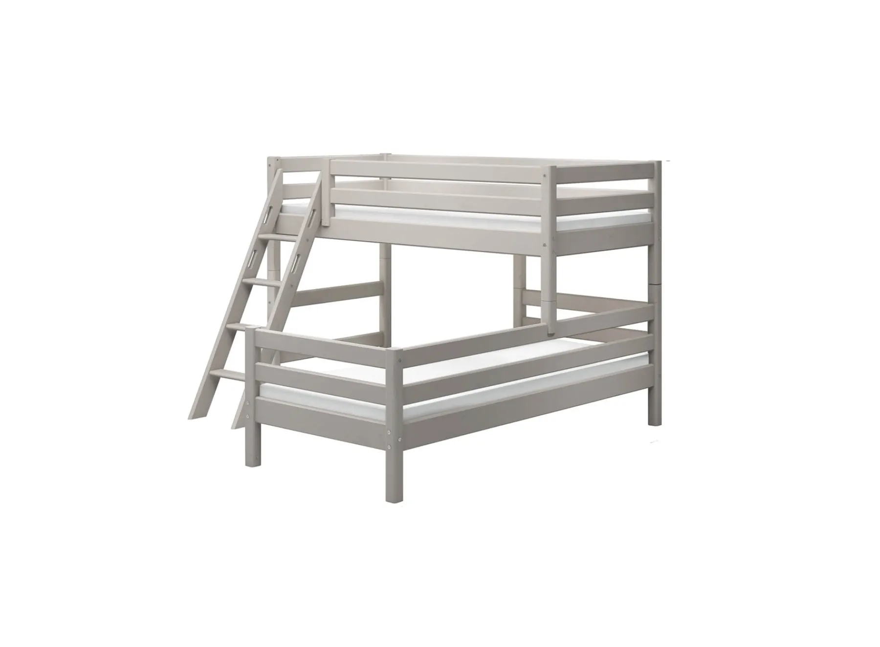 FLEXA Semi-high bed w. slanting ladder* Bunk Beds | Mid High Beds