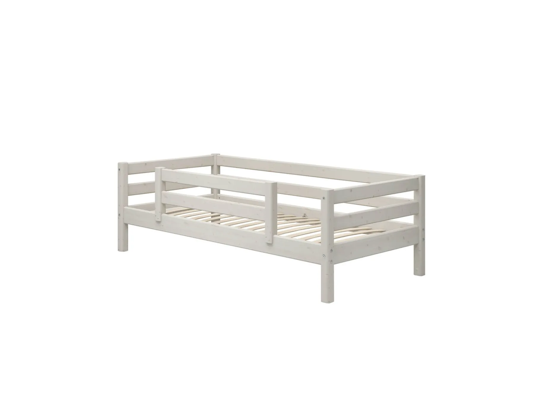 FLEXA Single bed w. centered safety rail* Single Beds