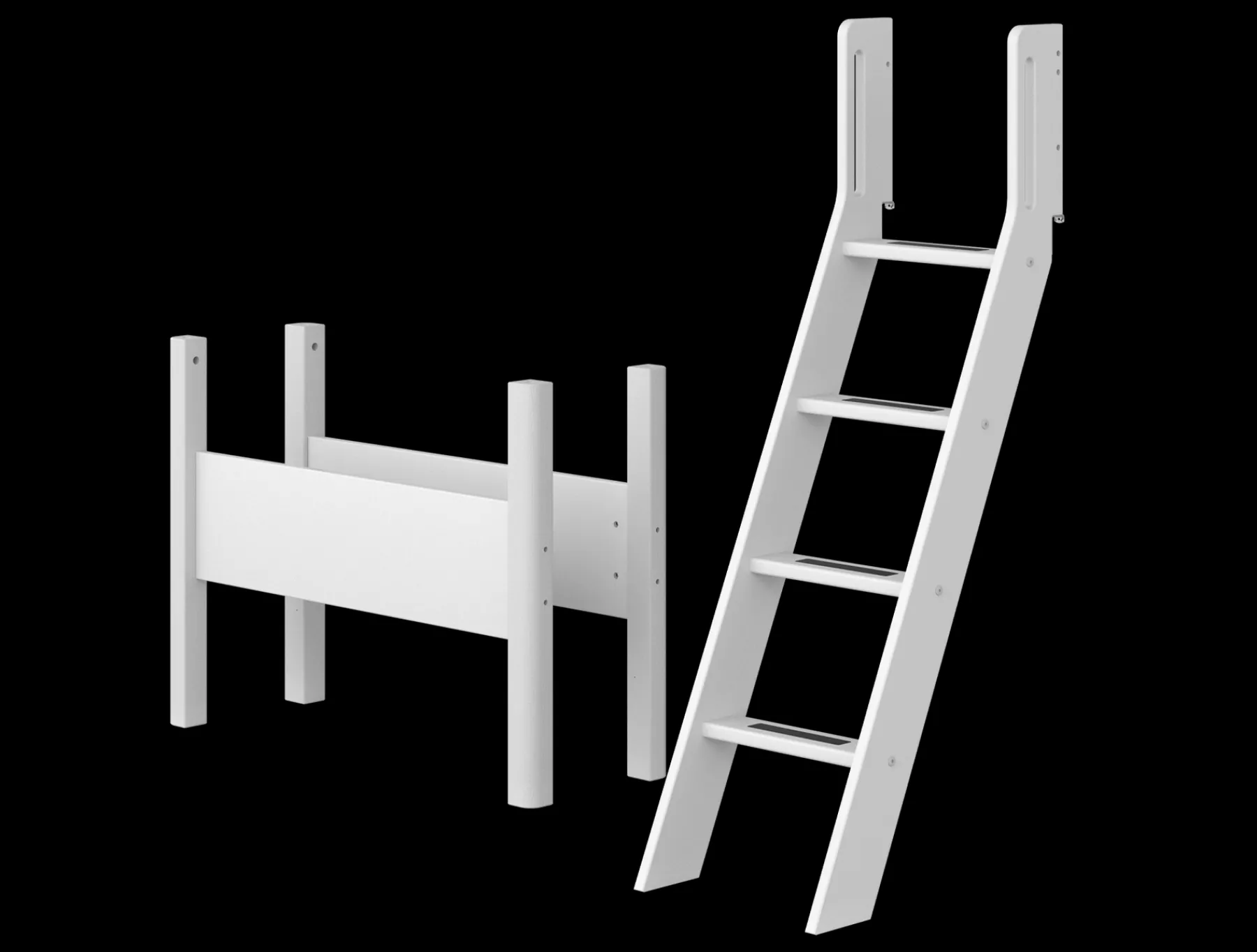 FLEXA - Slanting ladder and legs for Semi-high bed* Rebuild