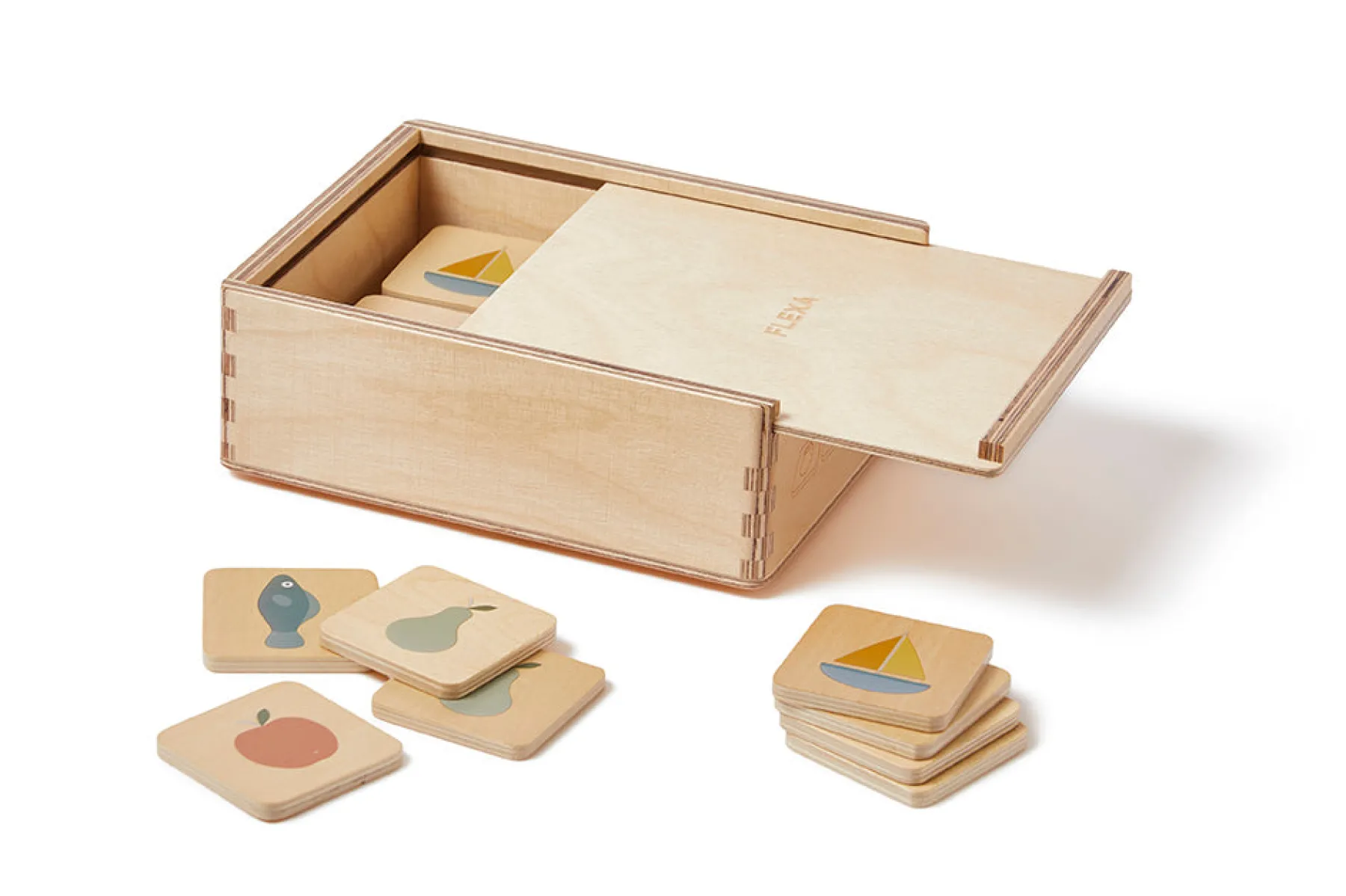 FLEXA Wooden Memory Game* 6 Years Old | 5 Years Old